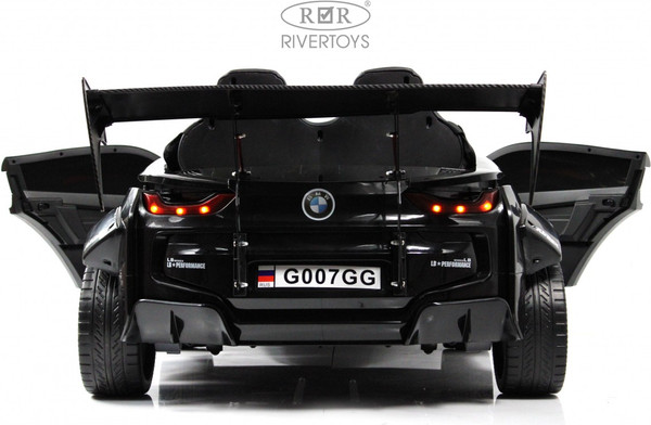 Изображение товара Детский автомобиль RiverToys G007GG (черный)
