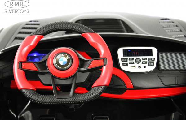 Изображение товара Детский автомобиль RiverToys G007GG (черный)