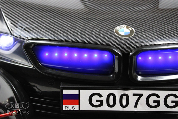 Изображение товара Детский автомобиль RiverToys G007GG (черный)