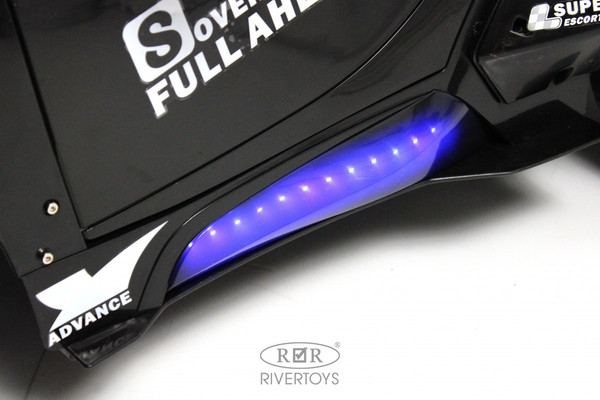 Изображение товара Детский автомобиль RiverToys G007GG (черный)