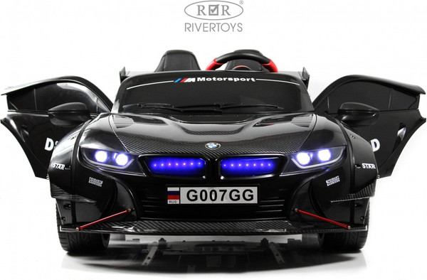 Изображение товара Детский автомобиль RiverToys G007GG (черный)