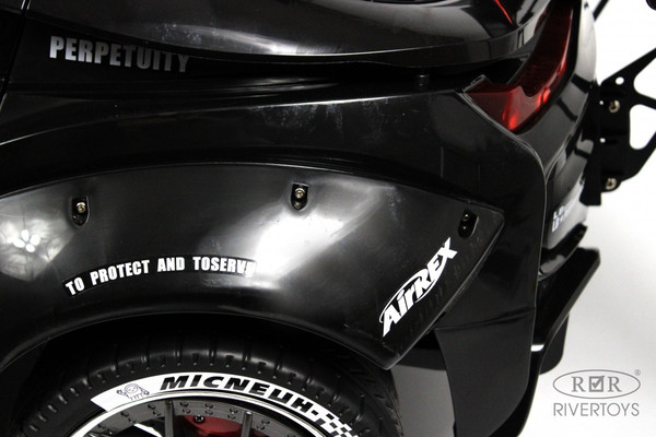 Изображение товара Детский автомобиль RiverToys G007GG (черный)