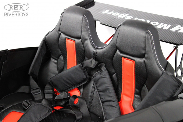 Изображение товара Детский автомобиль RiverToys G007GG (черный)