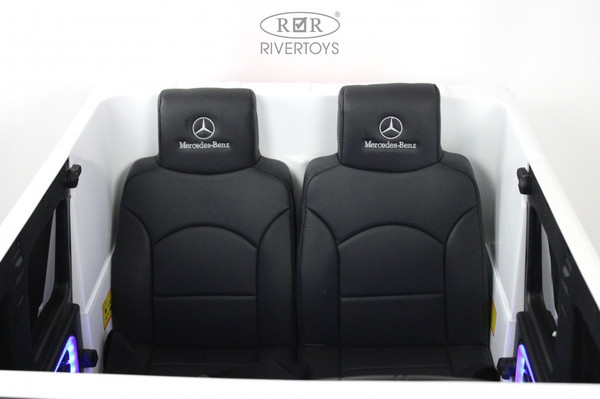 Изображение товара Детский автомобиль RiverToys Mercedes-AMG G63 24V / G111GG (белый)
