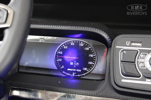 Изображение товара Детский автомобиль RiverToys Mercedes-AMG G63 24V / G111GG (черный)