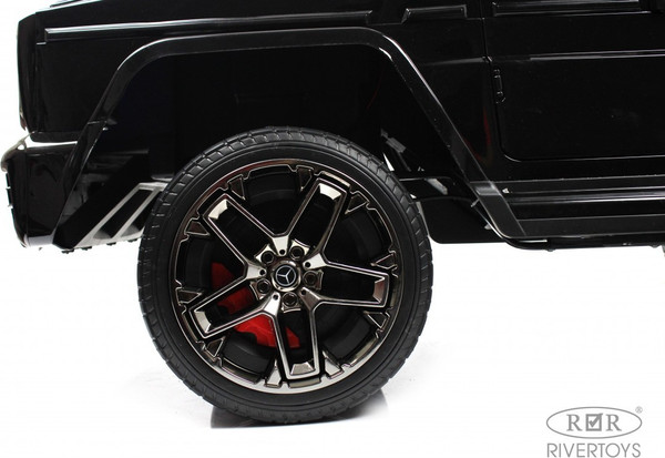 Изображение товара Детский автомобиль RiverToys Mercedes-AMG G63 24V / G111GG (черный)