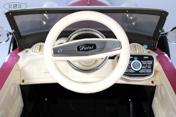 Изображение товара Детский автомобиль RiverToys X005XX (черный/розовый)