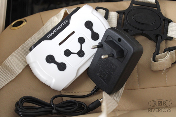 Изображение товара Детский автомобиль RiverToys X005XX (черный/розовый)