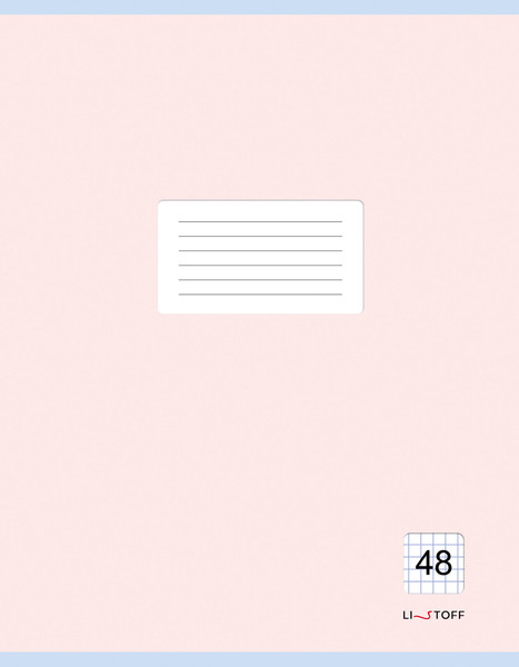 Изображение товара Тетрадь Listoff Классическая / Т4485221 (розовый)