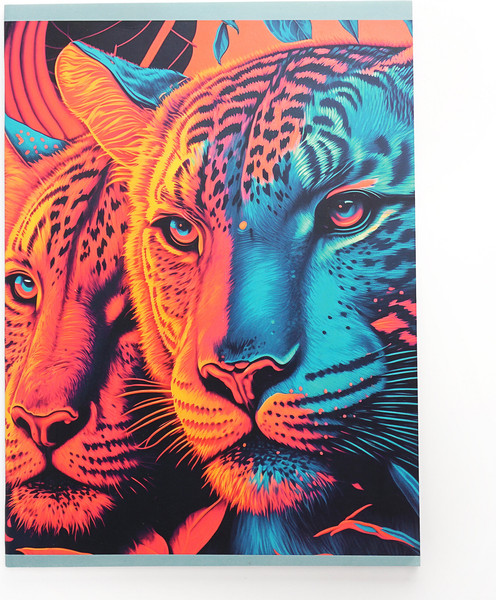 Изображение товара Тетрадь Listoff Дикие кошки / Т4485091