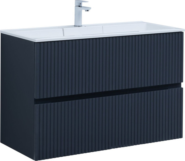 Изображение товара Тумба под умывальник Aquanet Джейн 100 Flat / 335431 (маренго)