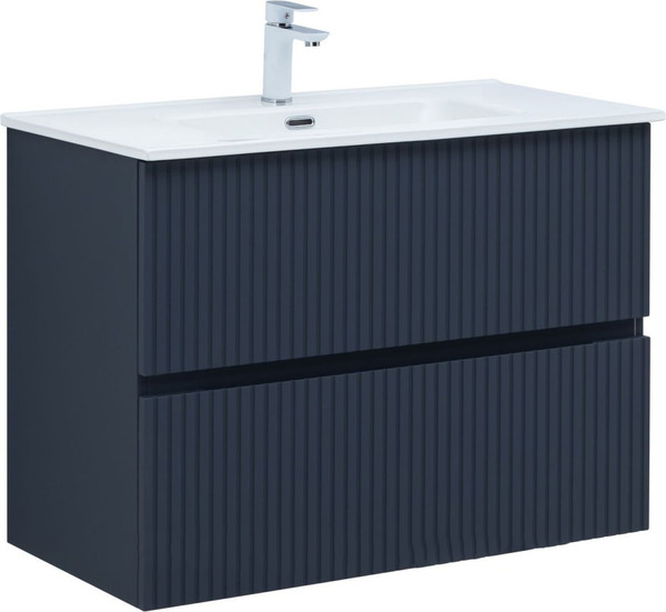 Изображение товара Тумба под умывальник Aquanet Джейн 90 Flat / 335430 (маренго)