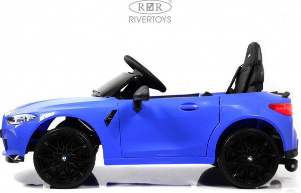 Изображение товара Детский автомобиль RiverToys BMW M4 / A004AA (синий)