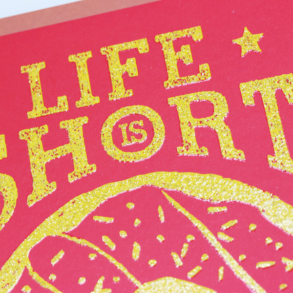 Изображение товара Тетрадь Listoff Gold glitter. No 4 / ТБ4604998