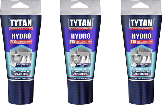 Изображение товара Набор клеев Tytan Professional Hydro Fix (4x150мл)