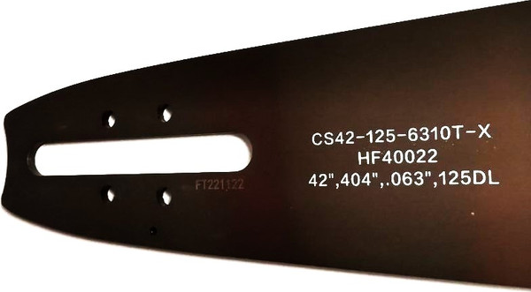 Изображение товара Шина для пилы Farmertec 105см 0.404 1.6мм 125зв / HF40022