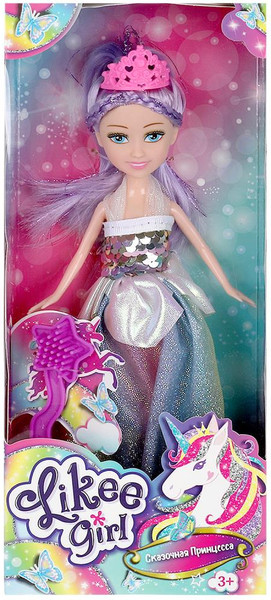 Изображение товара Кукла с аксессуарами Likee Girl LG-D23-UNI-RU
