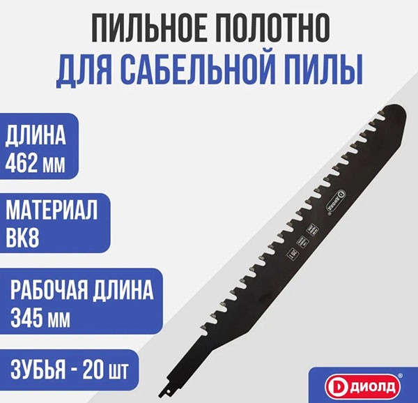 Изображение товара Пильное полотно Диолд 90300006