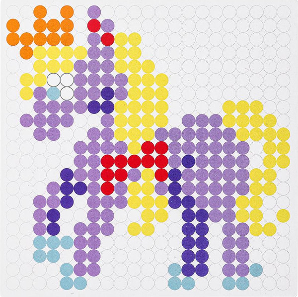 Изображение товара Развивающая игра MultiArt Термомозаика лошадка / IB400-HOR