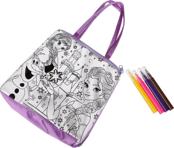 Изображение товара Набор для творчества MultiArt Сумка-трапеция для росписи. Снежная принцесса / BAGP-114392