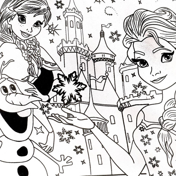 Изображение товара Набор для творчества MultiArt Сумка-трапеция для росписи. Снежная принцесса / BAGP-114392