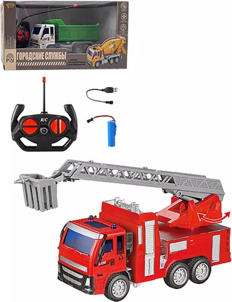 Изображение товара Радиоуправляемая игрушка Наша игрушка Пожарная машина / M1576-8