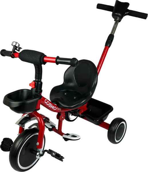 Изображение товара Трехколесный велосипед с ручкой CosmoRide SX-00RD (красный)