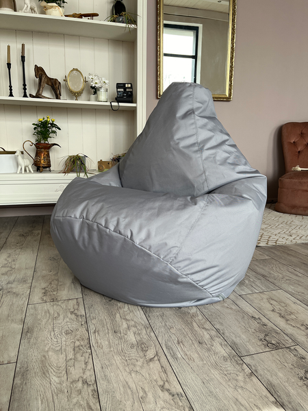 Изображение товара Бескаркасное кресло Flagman Груша Макси XXL Street Г2.12-12 (светло-серый)