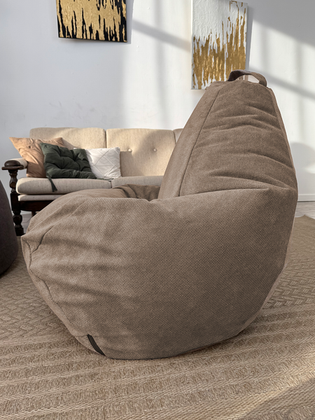 Изображение товара Бескаркасное кресло Flagman Груша Макси XXL Г2.5-240 (Crown 03 Antelope)