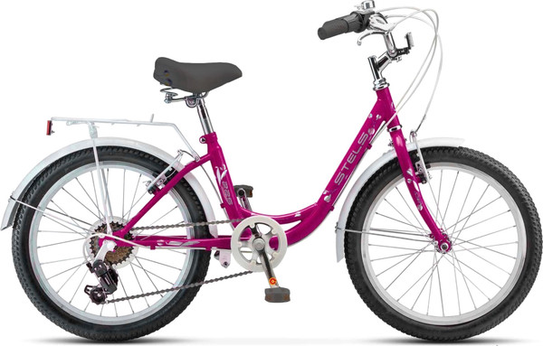 Изображение товара Детский велосипед STELS Pilot 225 V 20 (12, розовый, разобранный, в коробке)