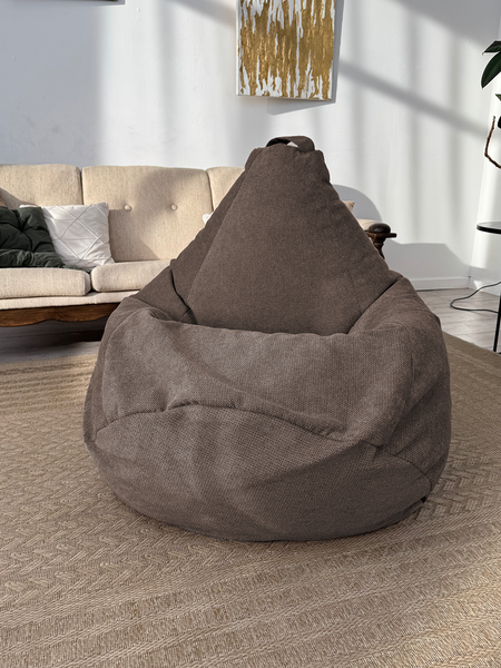 Изображение товара Бескаркасное кресло Flagman Груша Макси XXL Г2.5-241 (Crown 04 Taupe)