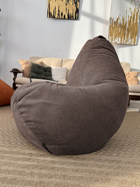 Изображение товара Бескаркасное кресло Flagman Груша Макси XXL Г2.5-241 (Crown 04 Taupe)