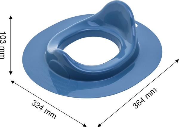Изображение товара Детская накладка на унитаз Rotho Bella bambina / 1424006235 (синий)
