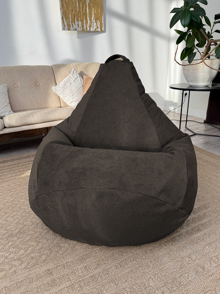 Изображение товара Бескаркасное кресло Flagman Груша Макси XXL Г2.5-242 (Crown 05 Espresso)