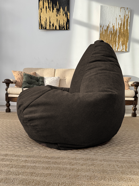 Изображение товара Бескаркасное кресло Flagman Груша Макси XXL Г2.5-242 (Crown 05 Espresso)