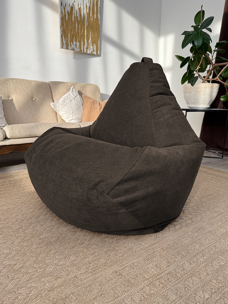 Изображение товара Бескаркасное кресло Flagman Груша Макси XXL Г2.5-242 (Crown 05 Espresso)