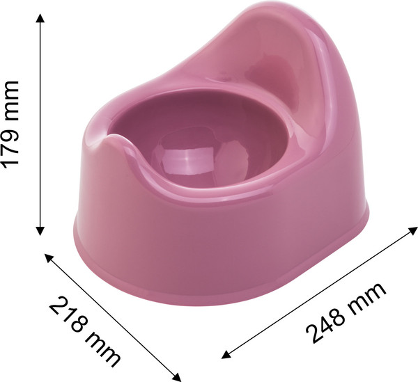 Изображение товара Детский горшок Rotho Bella Bambina Potty / 1204703061 (лиловый)