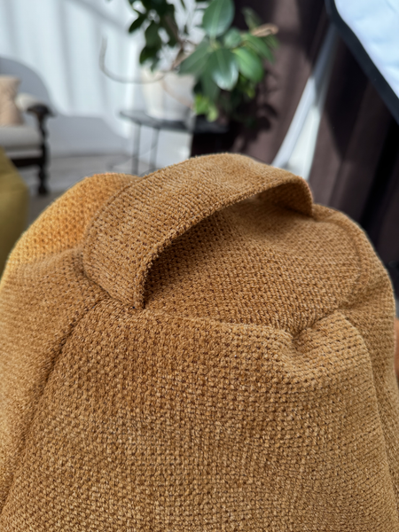 Изображение товара Бескаркасное кресло Flagman Груша Макси XXL Г2.5-246 (Crown 09 Amber)