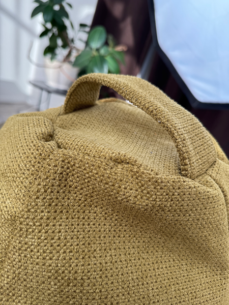 Изображение товара Бескаркасное кресло Flagman Груша Макси XXL Г2.5-247 (Crown 10 Curcuma)