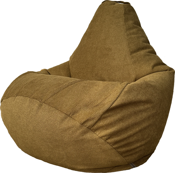 Изображение товара Бескаркасное кресло Flagman Груша Макси XXL Г2.5-247 (Crown 10 Curcuma)