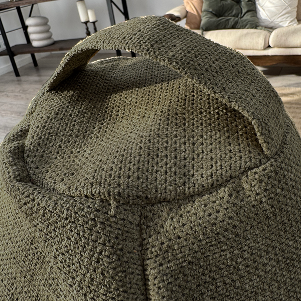 Изображение товара Бескаркасное кресло Flagman Груша Макси XXL Г2.5-248 (Crown 11 Olive)