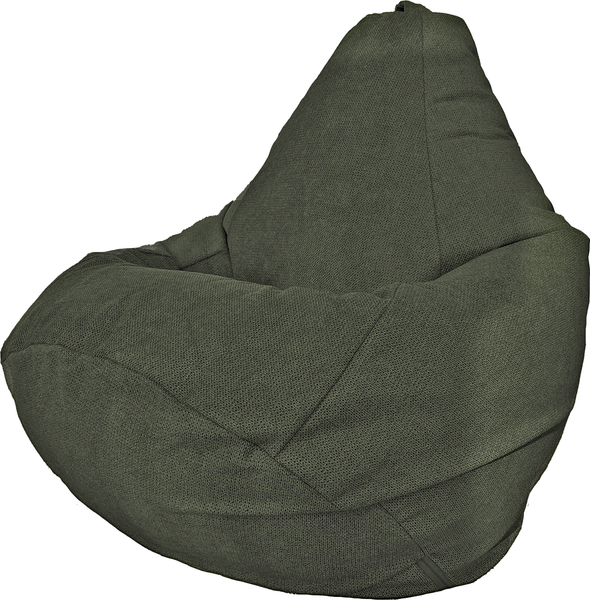 Изображение товара Бескаркасное кресло Flagman Груша Макси XXL Г2.5-249 (Crown 12 Winter Moss)