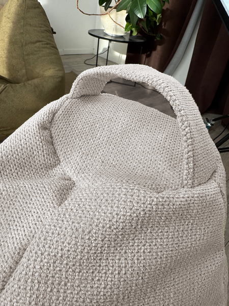 Изображение товара Бескаркасное кресло Flagman Груша Макси XXL Г2.5-253 (Crown 16 Silver)