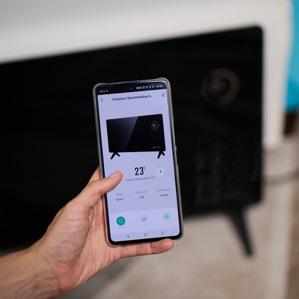 Изображение товара Конвектор Evolution SmartHeating Glass 2000