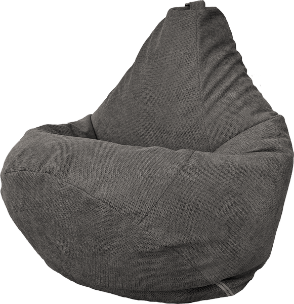 Изображение товара Бескаркасное кресло Flagman Груша Макси XXL Г2.5-255 (Crown 18 Dk.Grey)