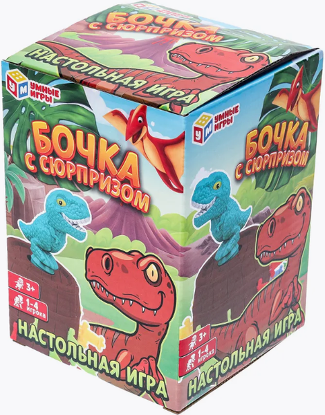 Изображение товара Настольная игра Умные игры Бочка с сюрпризом / L642-H24006-R
