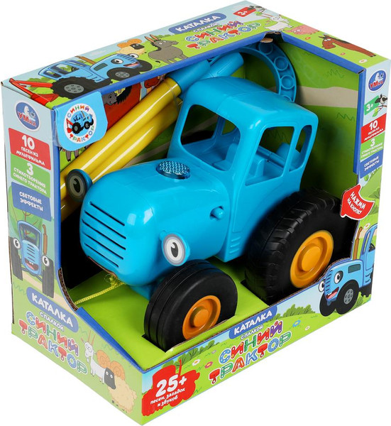 Изображение товара Трактор игрушечный Умка Синий трактор / HT826-R-WOD