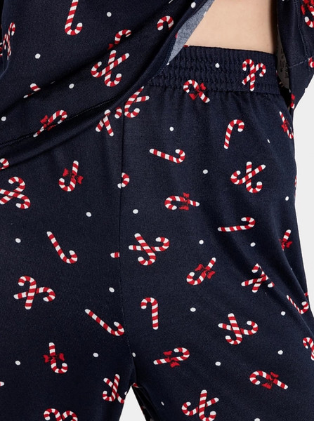 Изображение товара Комплект домашней одежды Mark Formelle 592468-1 (р.164/170-96-102, конфеты на чернильном)