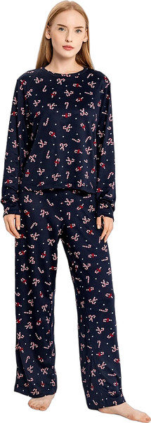 Изображение товара Комплект домашней одежды Mark Formelle 592468-1 (р.164/170-100-106, конфеты на чернильном)