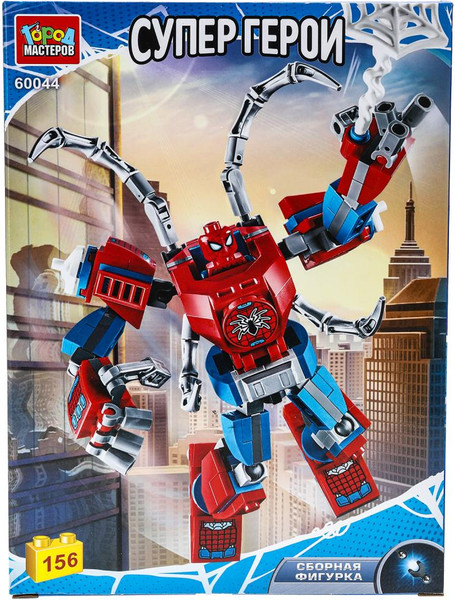 Изображение товара Конструктор Город мастеров Супергерои / 60044-ZH (156эл)